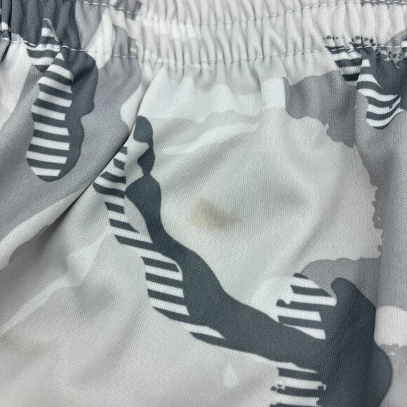 ADIDAS CAMO PRINT WOMENS ATHLETIC SHORTS - Picture 4 of 4